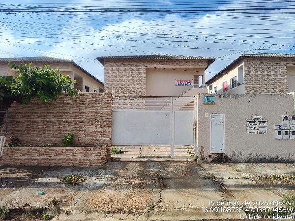 Vende-se em Cidade Ocidental-GO  apto, 85.66 de área total, 51.84 de área privativa,  2_qto(s), a.serv, WC, 1_sala(s), cozinha, 1_vaga(s) de garagem.