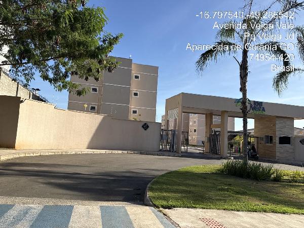 Vende-se em Aparecida De Goiania-GO  apto, 45.65 de área total, 45.65 de área privativa,  2_qto(s), a.serv, WC, 1_sala(s), cozinha.