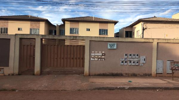 Vende-se em Aguas Lindas De Goias-GO  apto, 96.23 de área total, 55.20 de área privativa,  2_qto(s), a.serv, WC, 1_sala(s), cozinha.