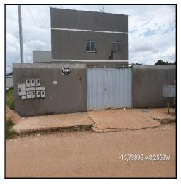 Vende-se em Aguas Lindas De Goias-GO  apto, 66.41 de área privativa,  2_qto(s), a.serv, WC, 1_sala(s), cozinha.