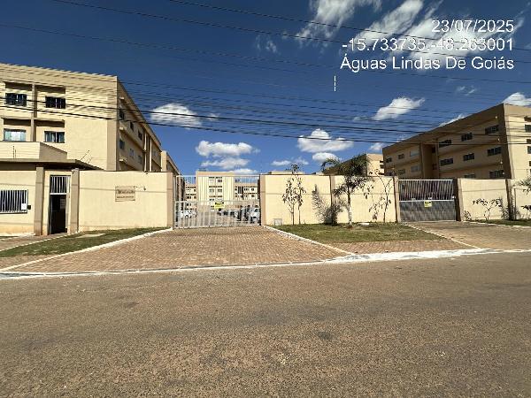 Vende-se em Aguas Lindas De Goias-GO  apto, 102.68 de área total, 59.97 de área privativa,  2_qto(s), a.serv, WC, 1_sala(s), cozinha, 1_vaga(s) de garagem.
