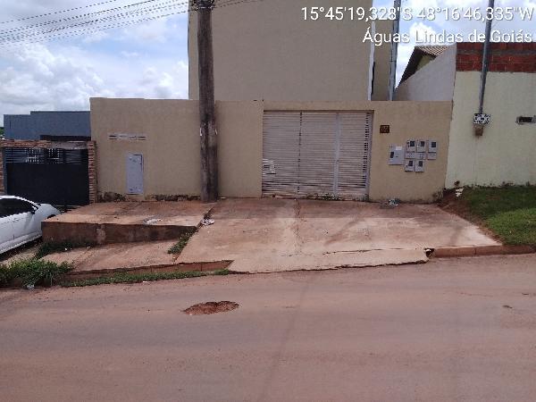 Vende-se em Aguas Lindas De Goias-GO  apto, 51.64 de área privativa,  2_qto(s), a.serv, WC, 1_sala(s), cozinha.
