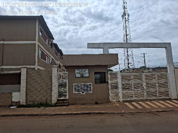 Vende-se em Aguas Lindas De Goias-GO  apto, 91.31 de área total, 47.03 de área privativa,  2_qto(s), a.serv, WC, 1_sala(s), cozinha.