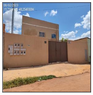 Vende-se em Aguas Lindas De Goias-GO  apto, 58.11 de área privativa,  2_qto(s), a.serv, WC, 1_sala(s), cozinha, 1_vaga(s) de garagem.