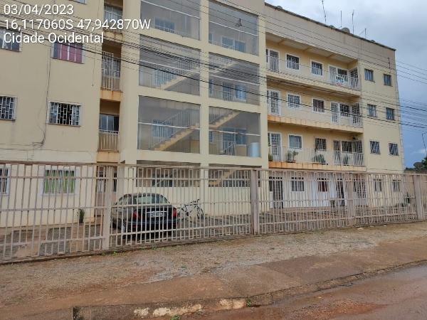 Vende-se em Cidade Ocidental-GO  apto, 40.54 de área privativa,  2_qto(s), a.serv, WC, 1_sala(s), cozinha, 1_vaga(s) de garagem.