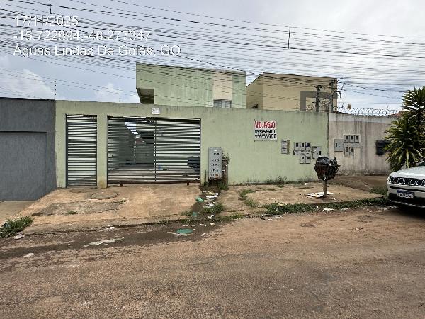 Vende-se em Aguas Lindas De Goias-GO  apto, 109.82 de área total, 66.27 de área privativa,  2_qto(s), varanda, a.serv, WC, 1_sala(s), cozinha, 1_vaga(s) de garagem.