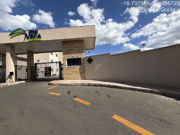 Vende-se em Aparecida De Goiania-GO  apto, 94.69 de área total, 45.65 de área privativa,  2_qto(s), a.serv, WC, 1_sala(s), cozinha, 1_vaga(s) de garagem.