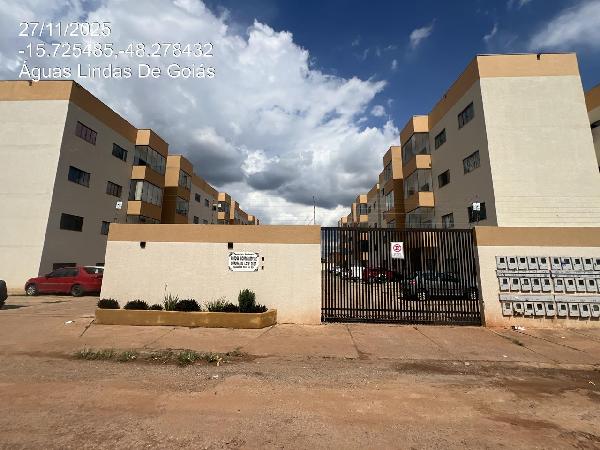 Vende-se em Aguas Lindas De Goias-GO  apto, 77.10 de área total, 61.02 de área privativa,  2_qto(s), a.serv, WC, 1_sala(s), cozinha.