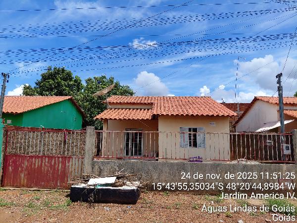 Vende-se em Aguas Lindas De Goias-GO  Casa, 58.81 de área total, 58.81 de área privativa, 200.00 de área do terreno,  2_qto(s), varanda, a.serv, WC, 1_sala(s), cozinha, 1_vaga(s) de garagem.