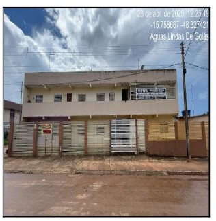 Vende-se em Aguas Lindas De Goias-GO  apto, 49.76 de área privativa,  2_qto(s), a.serv, WC, 1_sala(s), cozinha, 1_vaga(s) de garagem.