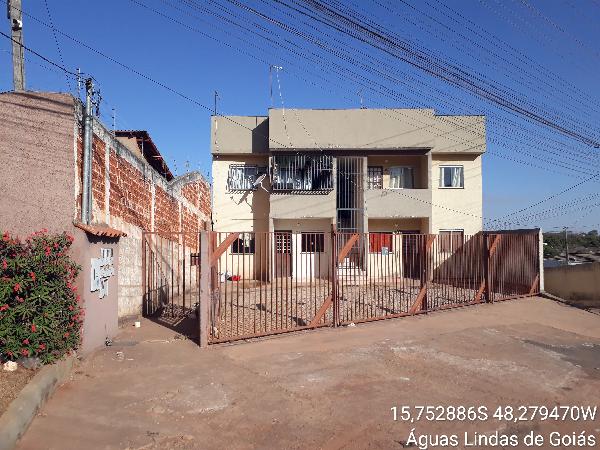 Vende-se em Aguas Lindas De Goias-GO  apto, 68.63 de área privativa,  2_qto(s), a.serv, WC, 1_sala(s), sacada, cozinha.