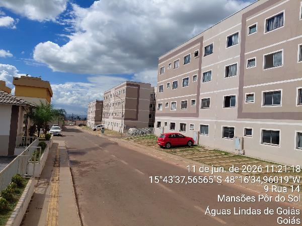 Vende-se em Aguas Lindas De Goias-GO  apto, 75.88 de área total, 46.22 de área privativa,  2_qto(s), WC, 1_sala(s), cozinha, 1_vaga(s) de garagem.
