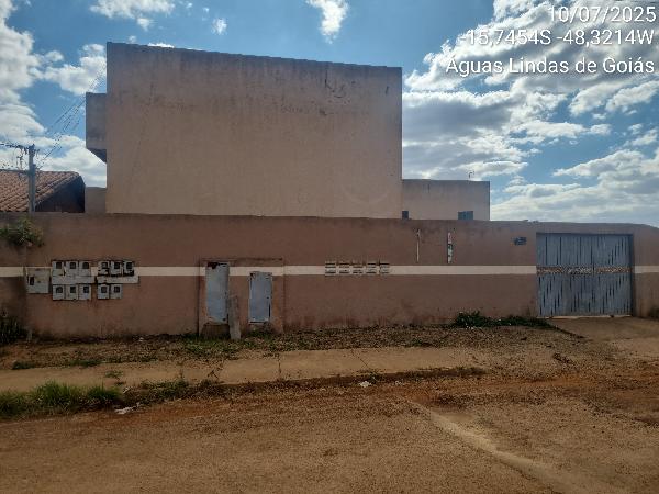 Vende-se em Aguas Lindas De Goias-GO  apto, 99.29 de área total, 59.28 de área privativa,  2_qto(s), a.serv, WC, 1_sala(s), cozinha.