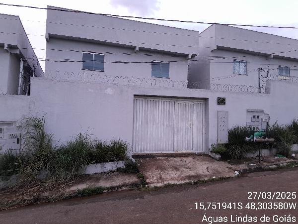 Vende-se em Aguas Lindas De Goias-GO  apto, 63.41 de área total, 55.02 de área privativa,  2_qto(s), a.serv, WC, 1_sala(s), cozinha.