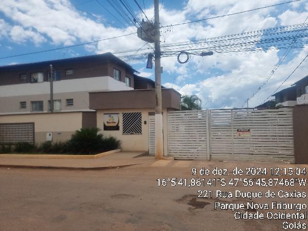 Vende-se em Cidade Ocidental-GO  apto, 46.79 de área privativa,  2_qto(s), a.serv, WC, 1_sala(s), cozinha, 1_vaga(s) de garagem.