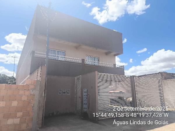 Vende-se em Aguas Lindas De Goias-GO  apto, 67.36 de área total, 60.87 de área privativa,  2_qto(s), a.serv, WC, 1_sala(s), cozinha.