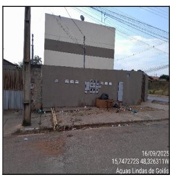 Vende-se em Aguas Lindas De Goias-GO  apto, 68.44 de área total, 60.04 de área privativa,  2_qto(s), a.serv, WC, 1_sala(s), cozinha.
