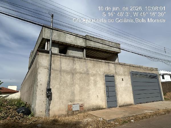 Vende-se em Aparecida De Goiania-GO  Casa, 255.56 de área total, 255.56 de área privativa, 360.00 de área do terreno,  3_qto(s), a.serv, WC, 1_sala(s), 1 lavabo(s), cozinha, 1_vaga(s) de garag