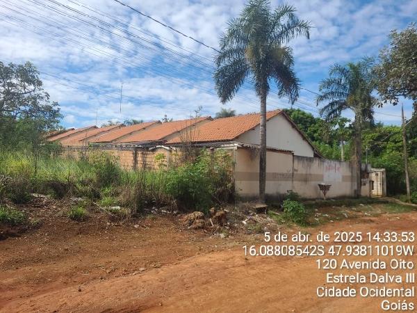 Vende-se em Cidade Ocidental-GO  Casa, 54.39 de área total, 54.39 de área privativa, 134.17 de área do terreno,  2_qto(s), varanda, a.serv, WC, 1_sala(s), cozinha, 1_vaga(s) de garagem.