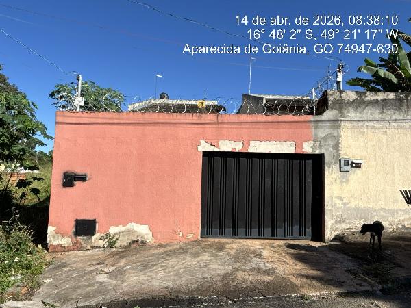 Vende-se em Aparecida De Goiania-GO  Casa, 76.84 de área total, 76.84 de área privativa, 381.00 de área do terreno,  2_qto(s), a.serv, WC, 1_sala(s), cozinha, 1_vaga(s) de garagem.