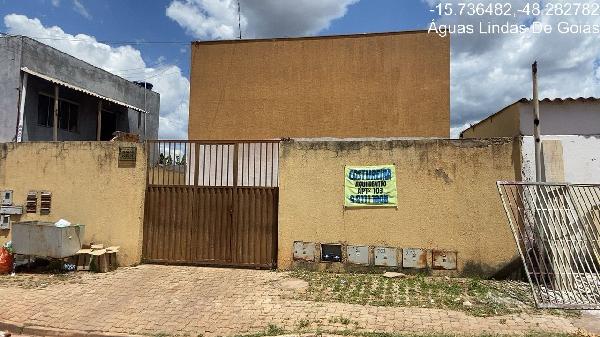 Vende-se em Aguas Lindas De Goias-GO  apto, 58.15 de área privativa,  2_qto(s), a.serv, WC, 1_sala(s), cozinha.