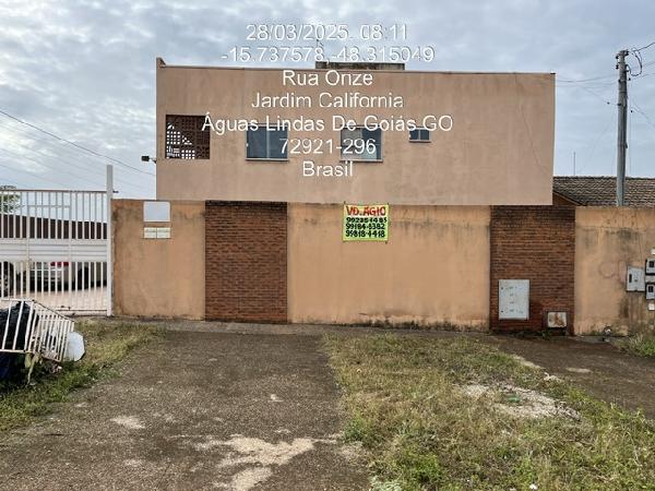 Vende-se em Aguas Lindas De Goias-GO  apto, 118.01 de área total, 76.95 de área privativa,  2_qto(s), varanda, a.serv, WC, 1_sala(s), cozinha, 1_vaga(s) de garagem.
