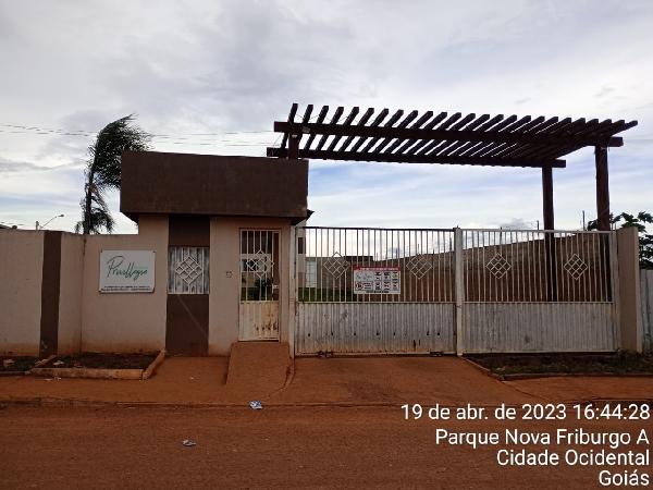 Vende-se em Cidade Ocidental-GO  apto, 116.06 de área total, 49.84 de área privativa,  2_qto(s), a.serv, WC, 1_sala(s), sacada, cozinha, 1_vaga(s) de garagem.
