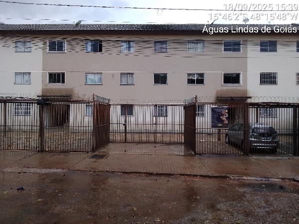 Vende-se em Aguas Lindas De Goias-GO  apto, 88.37 de área total, 58.06 de área privativa,  2_qto(s), a.serv, WC, 1_sala(s), cozinha, 1_vaga(s) de garagem.