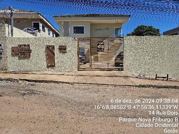 Vende-se em Cidade Ocidental-GO  apto, 54.33 de área privativa,  2_qto(s), a.serv, WC, 1_sala(s), cozinha, 1_vaga(s) de garagem.