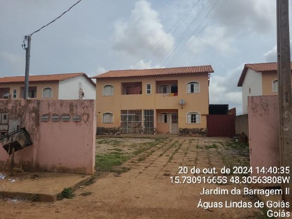 Vende-se em Aguas Lindas De Goias-GO  apto, 63.73 de área privativa,  2_qto(s), a.serv, WC, 1_sala(s), cozinha, 1_vaga(s) de garagem.