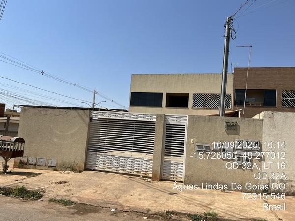 Vende-se em Aguas Lindas De Goias-GO  apto, 133.51 de área total, 76.35 de área privativa,  2_qto(s), varanda, a.serv, WC, 1_sala(s), cozinha, 1_vaga(s) de garagem.