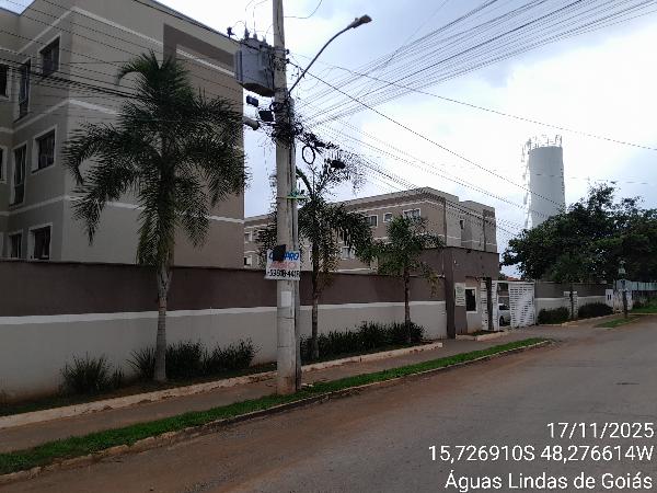 Vende-se em Aguas Lindas De Goias-GO  apto, 46.22 de área total, 46.22 de área privativa,  2_qto(s), WC, 1_sala(s), cozinha, 1_vaga(s) de garagem.