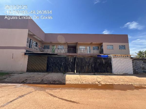 Vende-se em Aguas Lindas De Goias-GO  apto, 77.88 de área total, 50.82 de área privativa,  2_qto(s), a.serv, WC, 1_sala(s), cozinha.