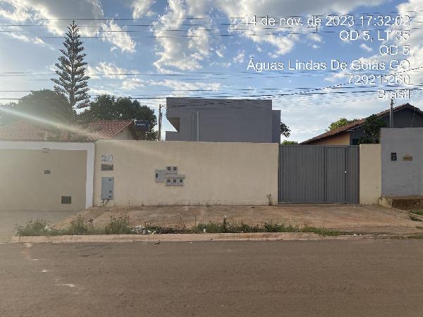 Vende-se em Aguas Lindas De Goias-GO  apto, 66.73 de área privativa,  2_qto(s), WC, 1_sala(s), cozinha.