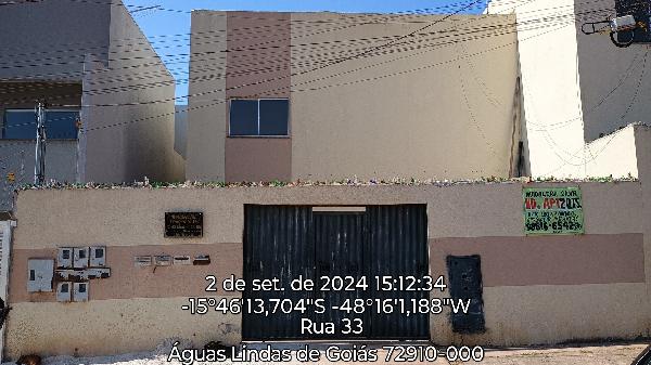 Vende-se em Aguas Lindas De Goias-GO  apto, 50.65 de área privativa,  2_qto(s), a.serv, WC, 1_sala(s), cozinha.