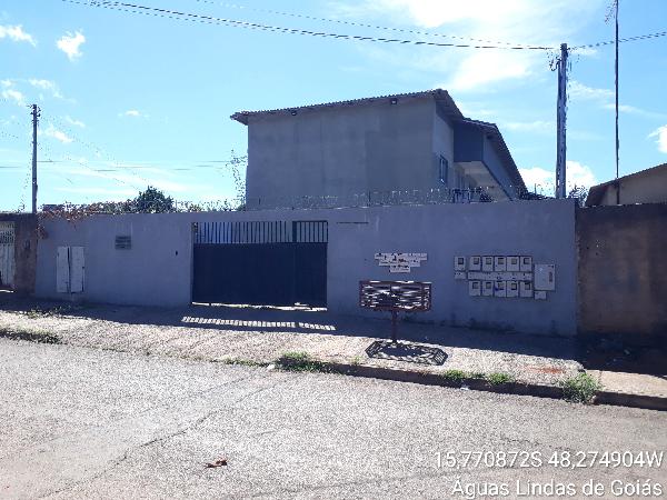 Vende-se em Aguas Lindas De Goias-GO  apto, 69.52 de área total, 57.31 de área privativa,  2_qto(s), a.serv, WC, 1_sala(s), cozinha.