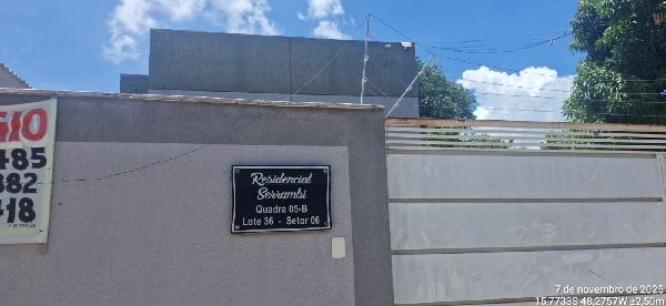 Vende-se em Aguas Lindas De Goias-GO  apto, 54.34 de área total, 54.34 de área privativa,  2_qto(s), a.serv, WC, 1_sala(s), cozinha, 1_vaga(s) de garagem.