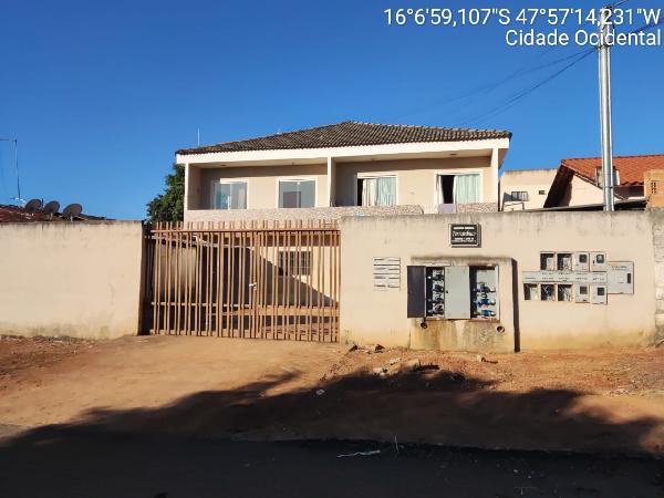 Vende-se em Cidade Ocidental-GO  apto, 46.10 de área privativa,  2_qto(s), a.serv, WC, 1_sala(s), cozinha, 1_vaga(s) de garagem.
