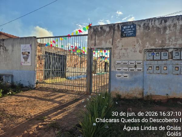 Vende-se em Aguas Lindas De Goias-GO  Casa, 68.31 de área total, 68.31 de área privativa, 200.00 de área do terreno,  2_qto(s), a.serv, WC, 1_sala(s), cozinha.