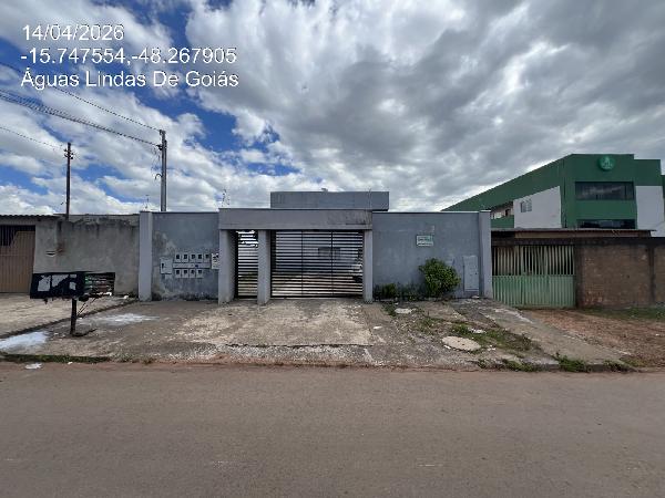 Vende-se em Aguas Lindas De Goias-GO  apto, 67.94 de área total, 62.46 de área privativa,  2_qto(s), a.serv, WC, 1_sala(s), cozinha.