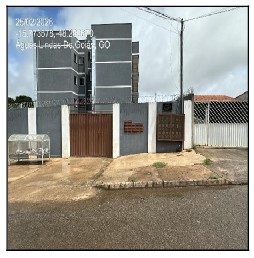 Vende-se em Aguas Lindas De Goias-GO  apto, 46.69 de área privativa,  2_qto(s), a.serv, WC, 1_sala(s), cozinha.