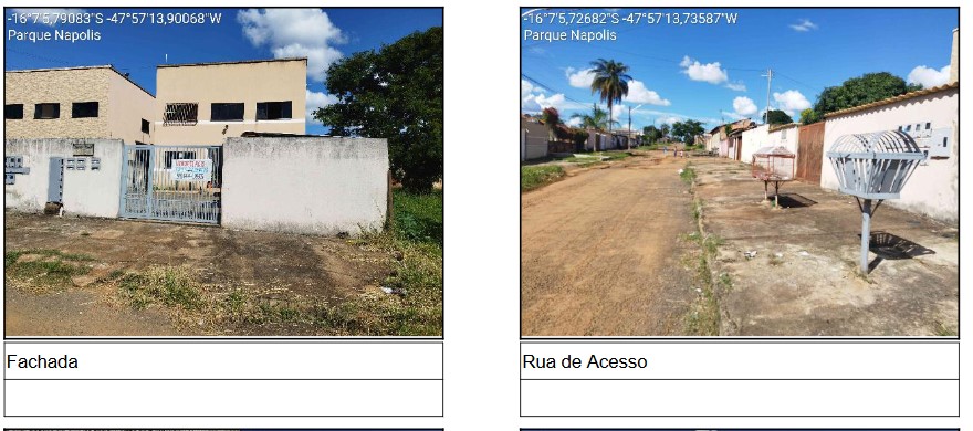 Vende-se em Cidade Ocidental-GO  apto, 50.00 de área privativa,  2_qto(s), a.serv, WC, 1_sala(s), cozinha, 1_vaga(s) de garagem.