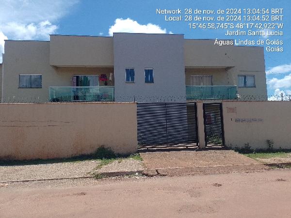 Vende-se em Aguas Lindas De Goias-GO  apto, 73.10 de área privativa,  2_qto(s), a.serv, WC, 1_sala(s), cozinha, 1_vaga(s) de garagem.