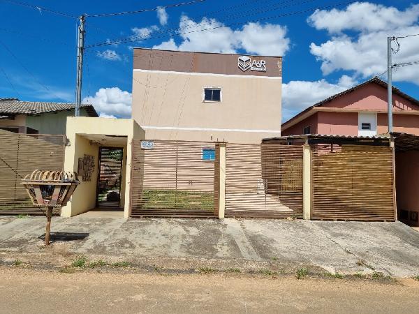 Vende-se em Cidade Ocidental-GO  apto, 91.50 de área total, 49.00 de área privativa,  2_qto(s), a.serv, WC, 1_sala(s), cozinha, 1_vaga(s) de garagem.