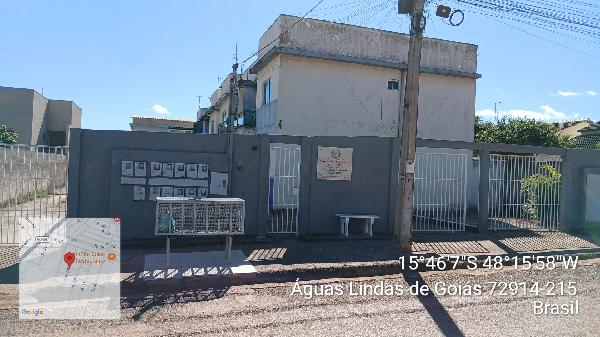 Vende-se em Aguas Lindas De Goias-GO  apto, 63.47 de área total, 72.76 de área privativa,  2_qto(s), WC, 1_sala(s), cozinha, 1_vaga(s) de garagem.