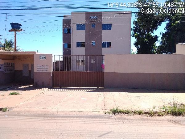 Vende-se em Cidade Ocidental-GO  apto, 48.75 de área privativa,  2_qto(s), a.serv, WC, 1_sala(s), cozinha, 1_vaga(s) de garagem.