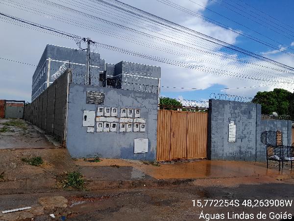 Vende-se em Aguas Lindas De Goias-GO  apto, 54.83 de área total, 49.45 de área privativa,  2_qto(s), a.serv, WC, 1_sala(s), cozinha.