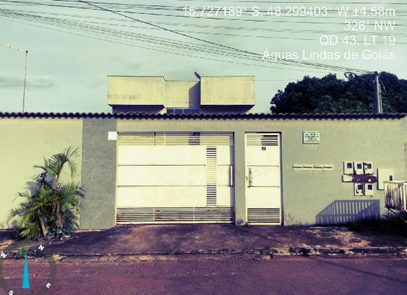 Vende-se em Aguas Lindas De Goias-GO  apto, 75.21 de área privativa,  2_qto(s), a.serv, WC, 1_sala(s), cozinha, 1_vaga(s) de garagem.
