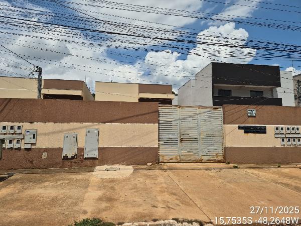 Vende-se em Aguas Lindas De Goias-GO  apto, 74.35 de área total, 54.62 de área privativa,  2_qto(s), a.serv, WC, 1_sala(s), cozinha, 1_vaga(s) de garagem.