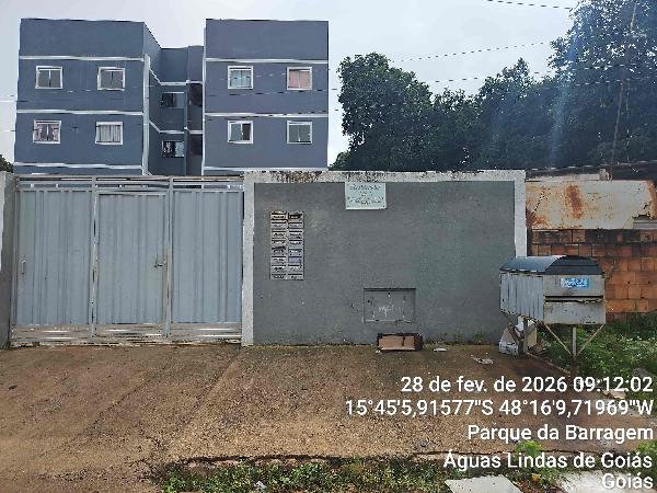 Vende-se em Aguas Lindas De Goias-GO  apto, 53.86 de área total, 48.88 de área privativa,  2_qto(s), a.serv, WC, 1_sala(s), cozinha.